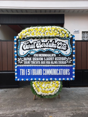 Papan Bunga Duka di Karimun